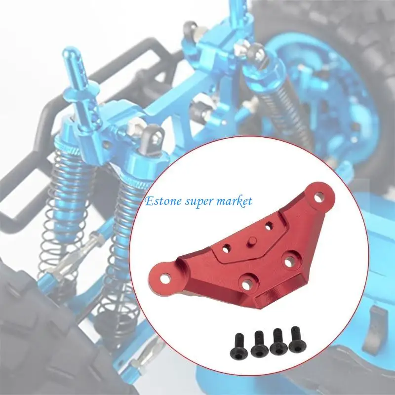 090B ノベルティリモコンカーフロントケースマウントカバー金属部品モデル 1/10 カーパーツフロント & リア右ハブカバー