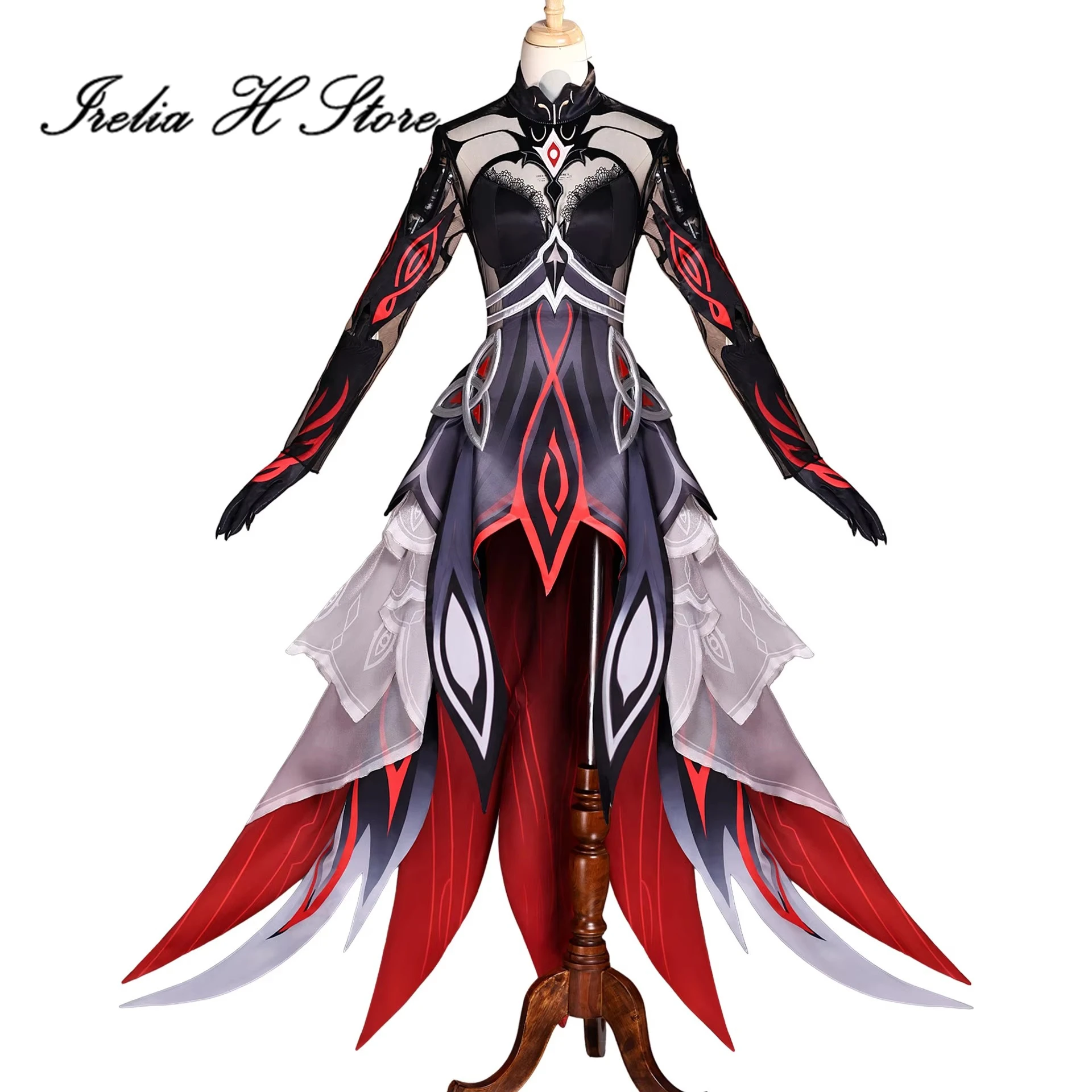 

Irelia H Ronova from Genshin Impact Ronova Cosplay Costume Women Halloween Game Dress Female