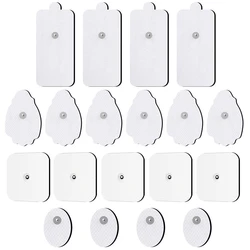 Physiotherapy Tens Machine Electrode Patches Massage Body EMS Acupuncture Muscle Stimulator Pad Conductive Gel Therapeutic Pulse