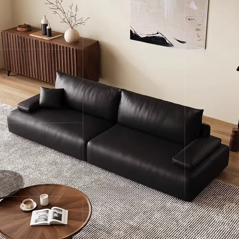 Waterproof Bed Living Room Sofas Pet Friendly Black Floor Living Room Sofas Hotel Luxury Nordic Divano Furniture For Home