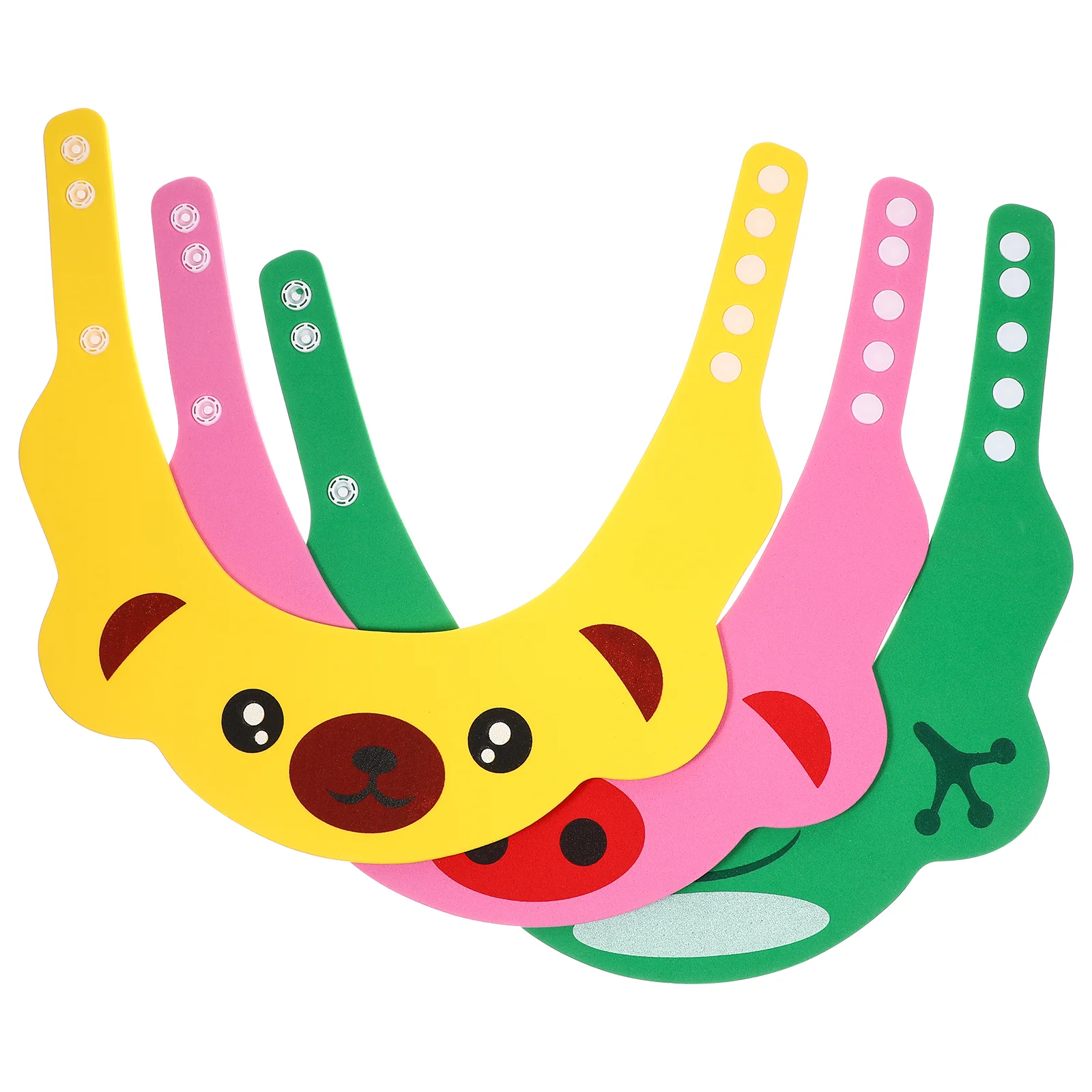 Body Wash Cartoon Baby Shampoo Cap Toddler Hat for Kids Eva Adjustable Bath Caps