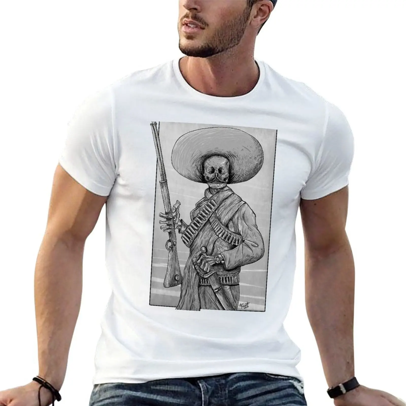

Viva Zapata T-Shirt t shirts for man slim fit t shirt for man funny t shirts dark humor T-Shirt