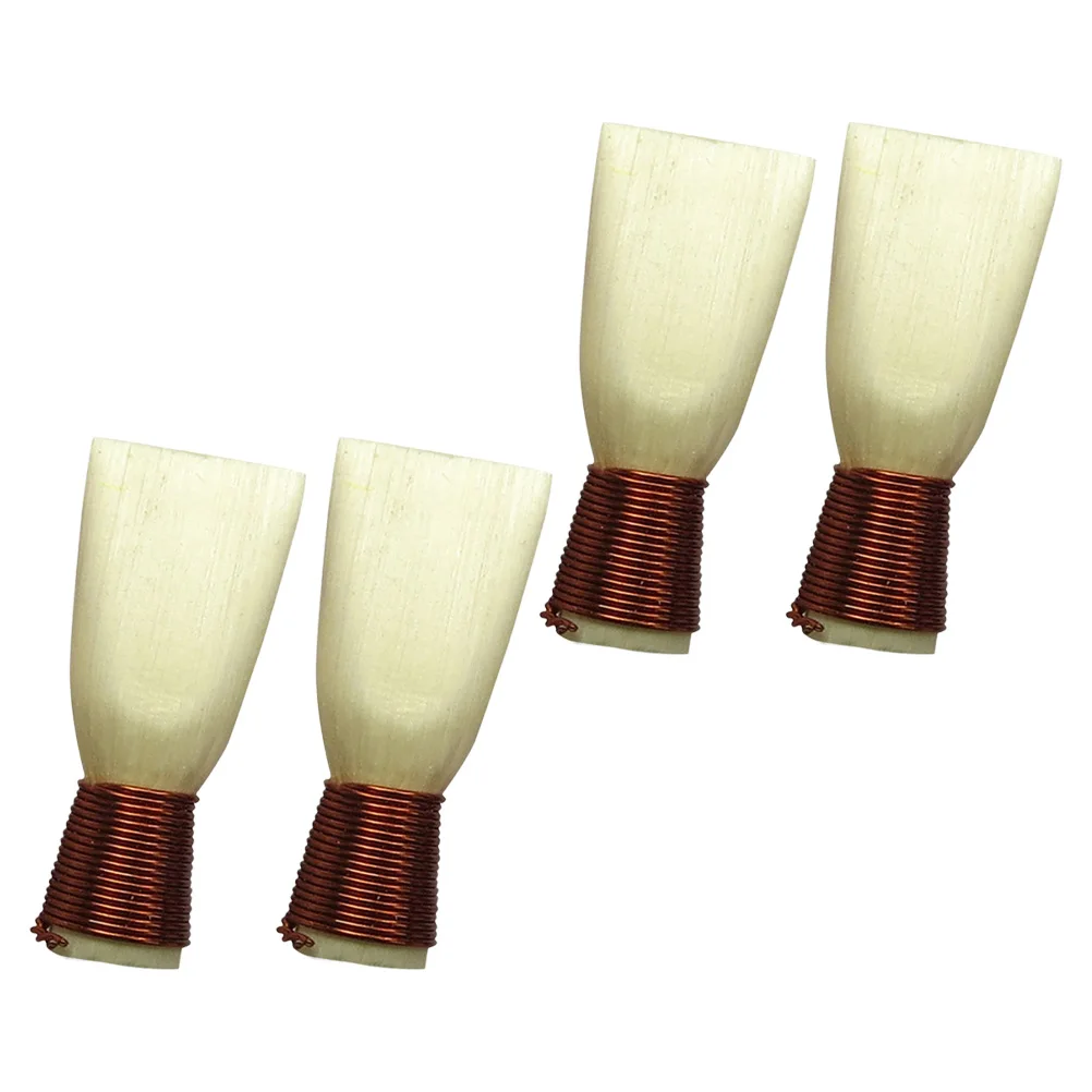 

4pcs Suona Reeds High-Quality Natural Reed Copper Wire Instrument Accessories for Suona Creative Reeds Mouth Shape
