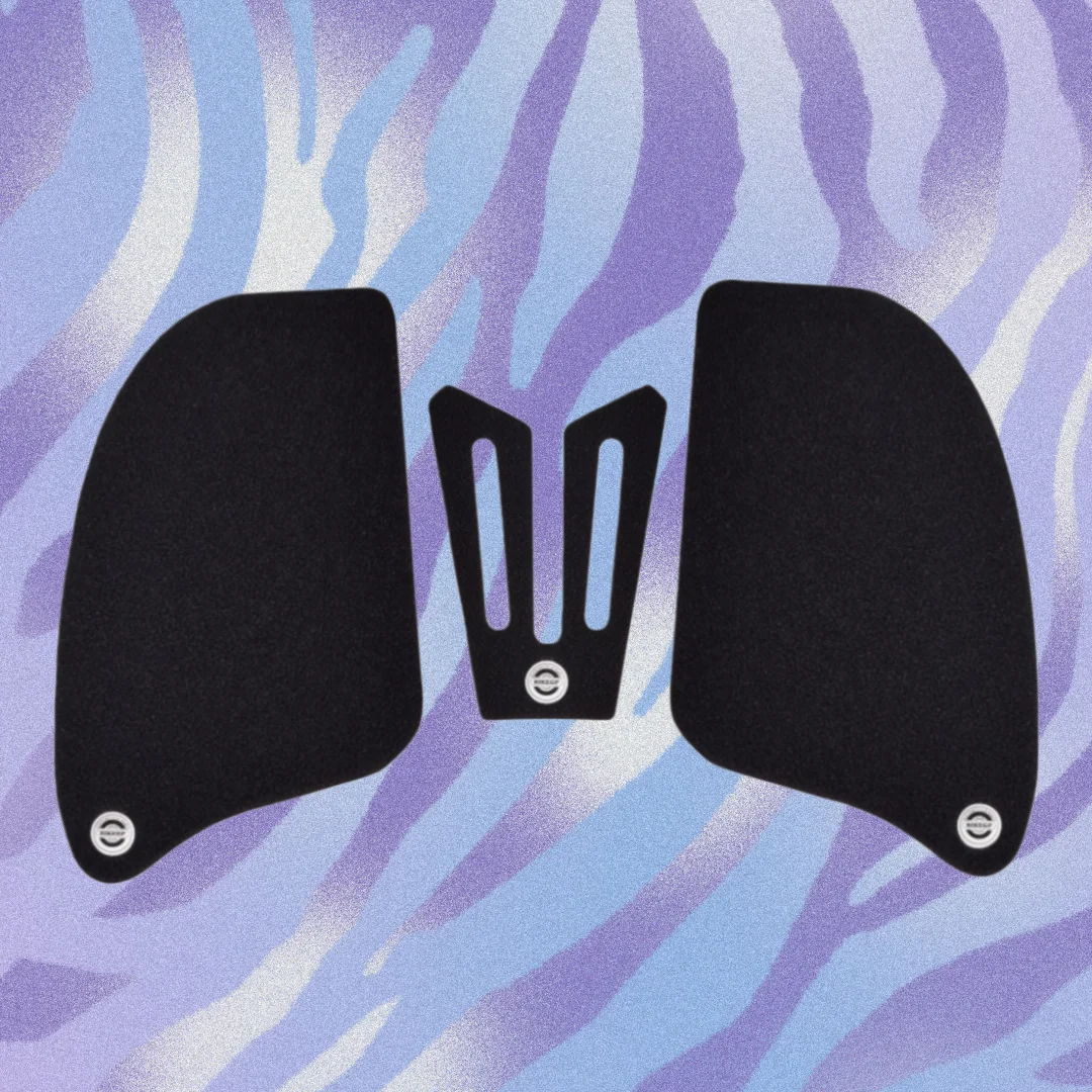 

for CFMOTO Guobin 650TRG non-slip wear-resistant fish bone stickers, black modified motorcycle fuel tank stickers