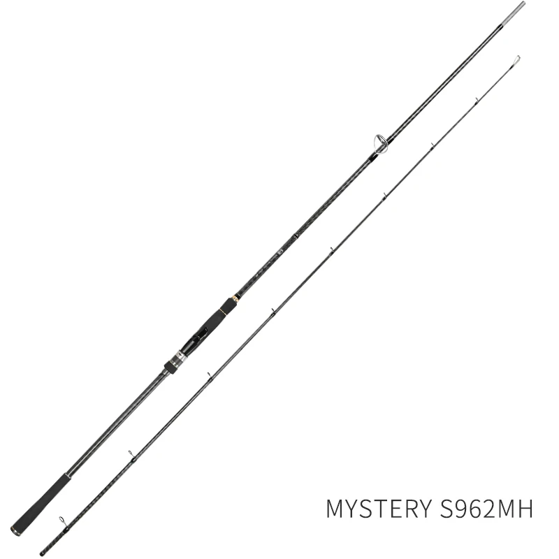 TSURINOYA Lange Casting & Hoge Sterkte Hengel MYSTERYⅡ 2.4m 2.7m 2.92m M MH Power Action F Pike Zeebaars Hengel FUJI geleideogen