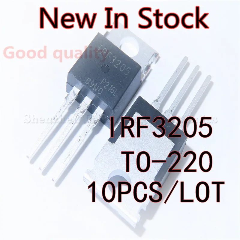 10PCS/LOT New IRF3205 IRF3205PBF TO-220 FET Inverter In Stock