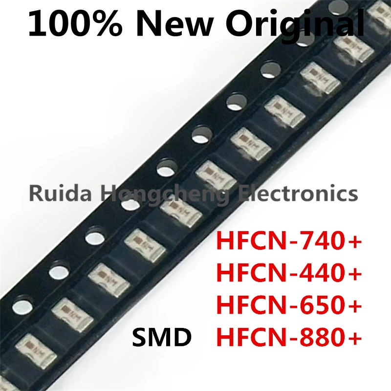 

5PCS HFCN-740+、HFCN-440+、HFCN-650+、HFCN-880+、HFCN-103+ SMD New original filter SMD-4P,3.2x1.6mm​ NM、BT