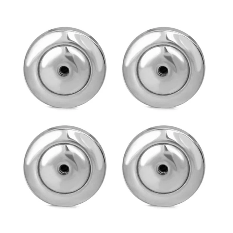 E0BF Push Pierced Earring Vervangingen Roestvrij Staal Goud/Zilver Oor Post voor Sieraden Maken DIY Geblokkeerde Caps Studs