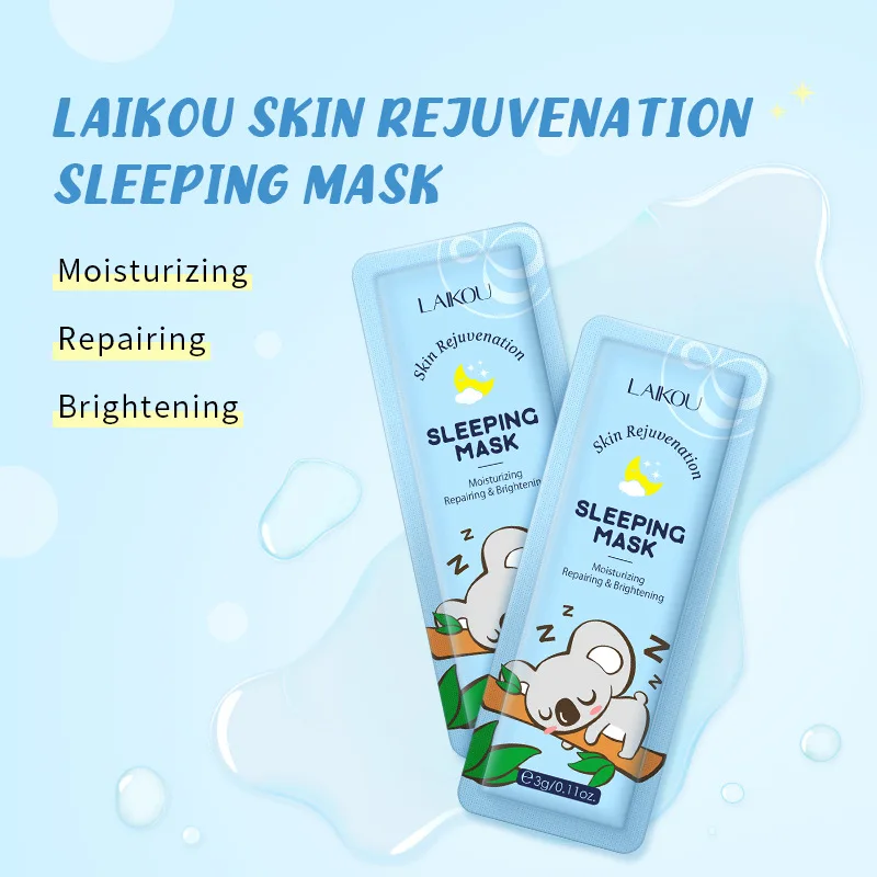 LAIKOU 15pcs Collagen Moisturizing Sleeping Facial Mask Nourishing Hydrating  Face Masks Skin Care Skin Barrier Face Mask