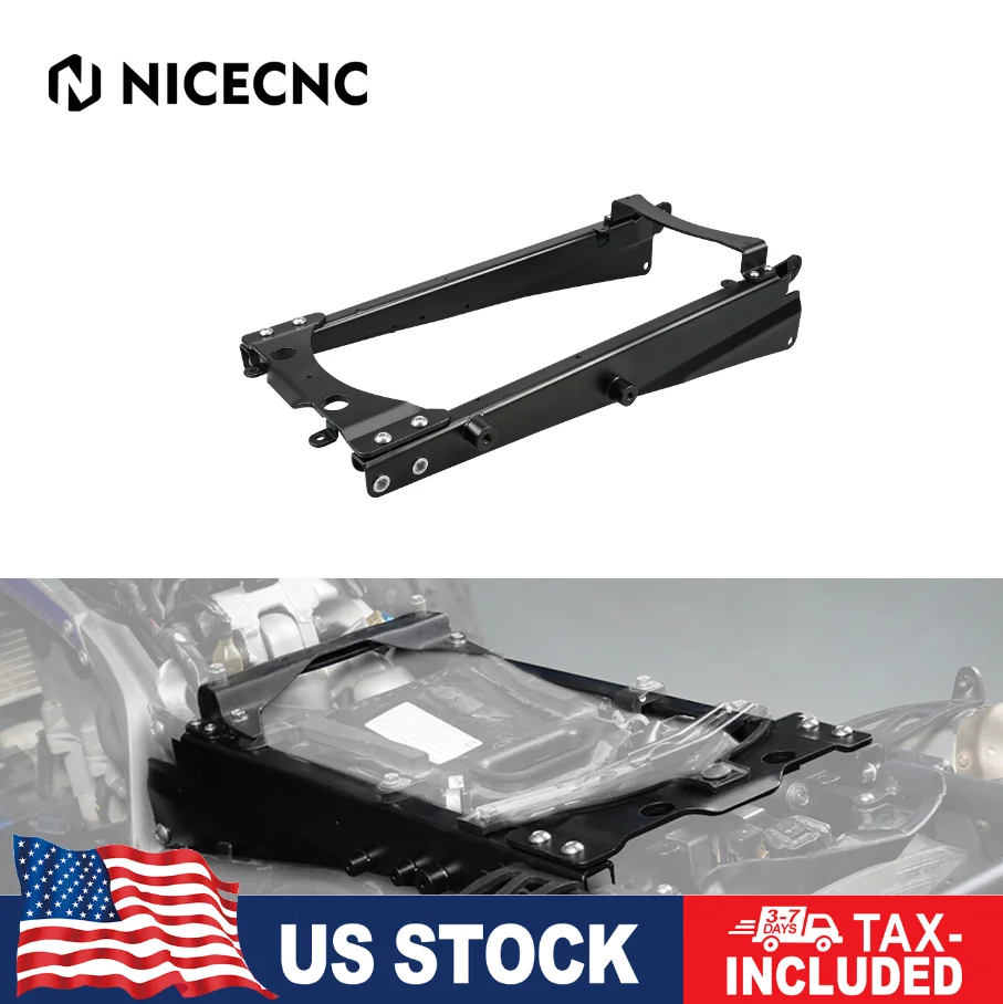 NICECNC For YFZ450R Rear Subframe Sub Frame ATV For Yamaha YFZ 450R 2009-2023 2017 YFZ450X Q235 Carbon Steel Rustproof Anti-wear