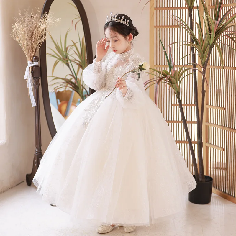 

Prom Dress for Young Girls Clothes Luxury Girl Children's Dress Wedding Dresses for Girls From 8 to 12 Years Old Elegant