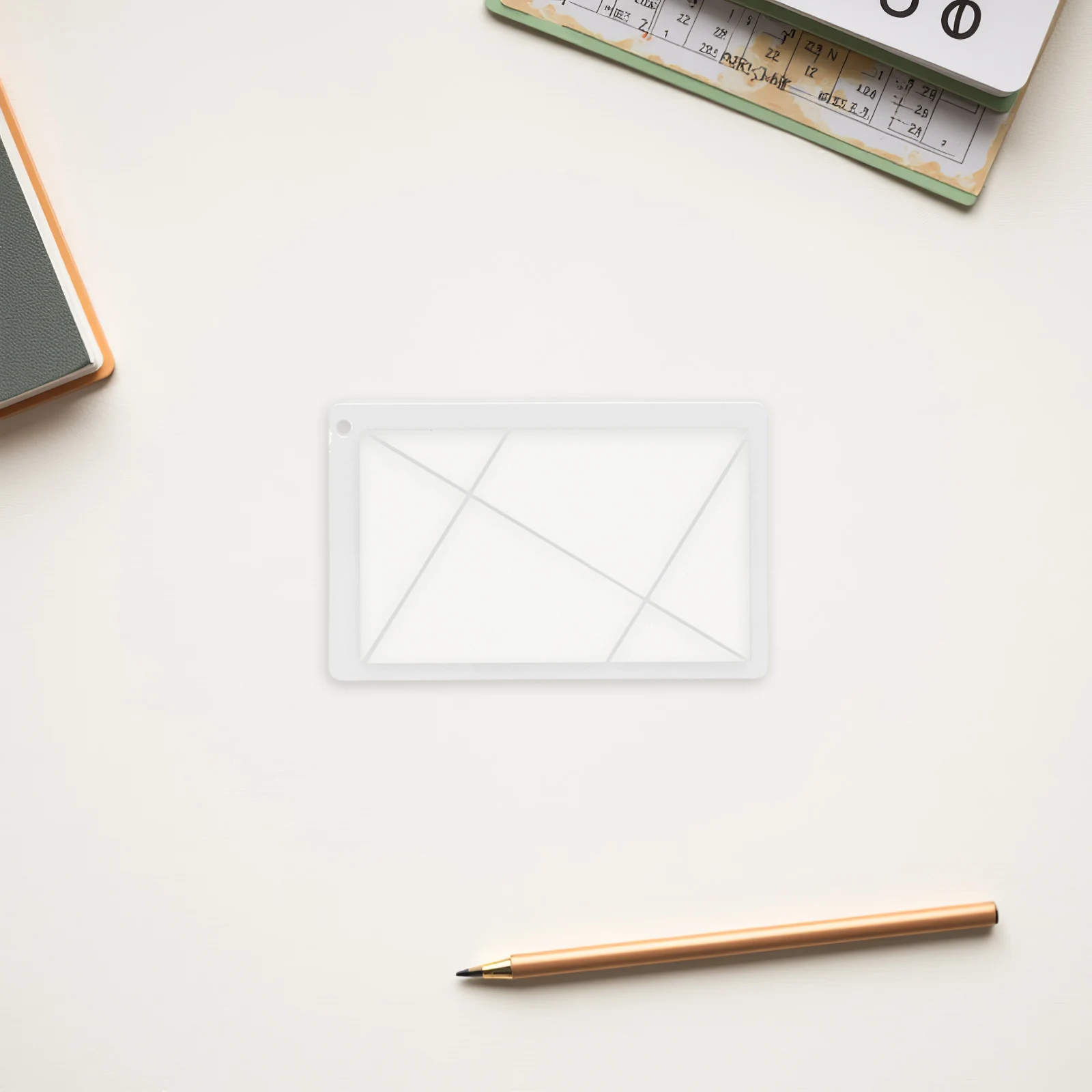 مجموعة واحدة من أدوات التكوين الفنية المسطرة ذات النسبة الذهبية، عدسة الكاميرا الرسم القابلة للتعديل للفنانين المصورين من الأكريليك النسبي #2