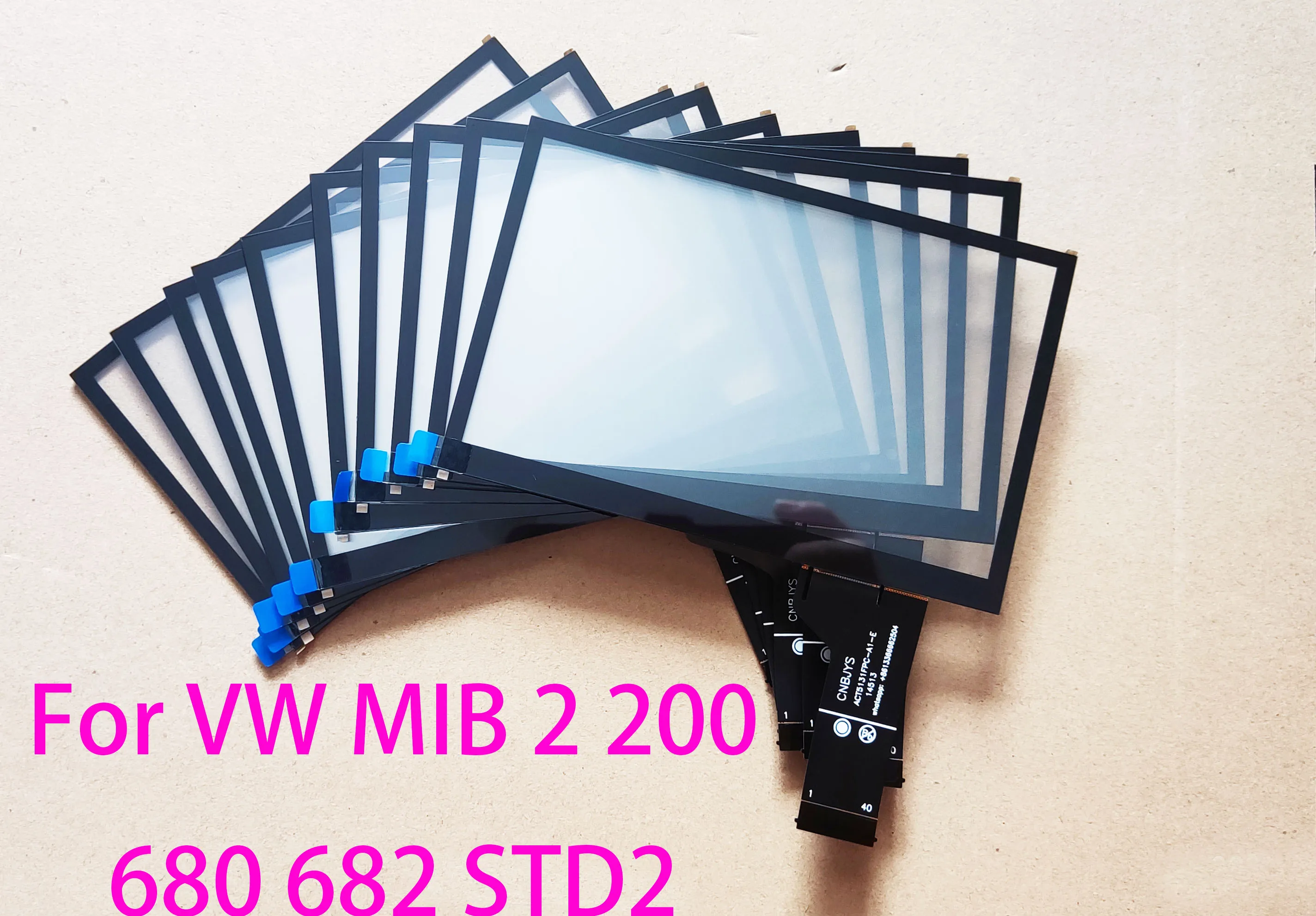 Mib200 682 Series Original Touch Screen Glass Panel Digitizer 147*95mm 40Pin TDO-WVGA0633F00039 ACT5131FPC