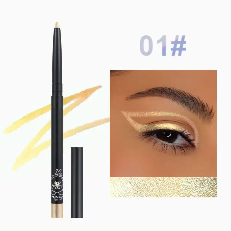 8 Colors Chamele Changing Dragon Eye Liner Pen Stick Cosplay Party Club Shine Sparkle Maquiagem 3D Different Angles Waterproof