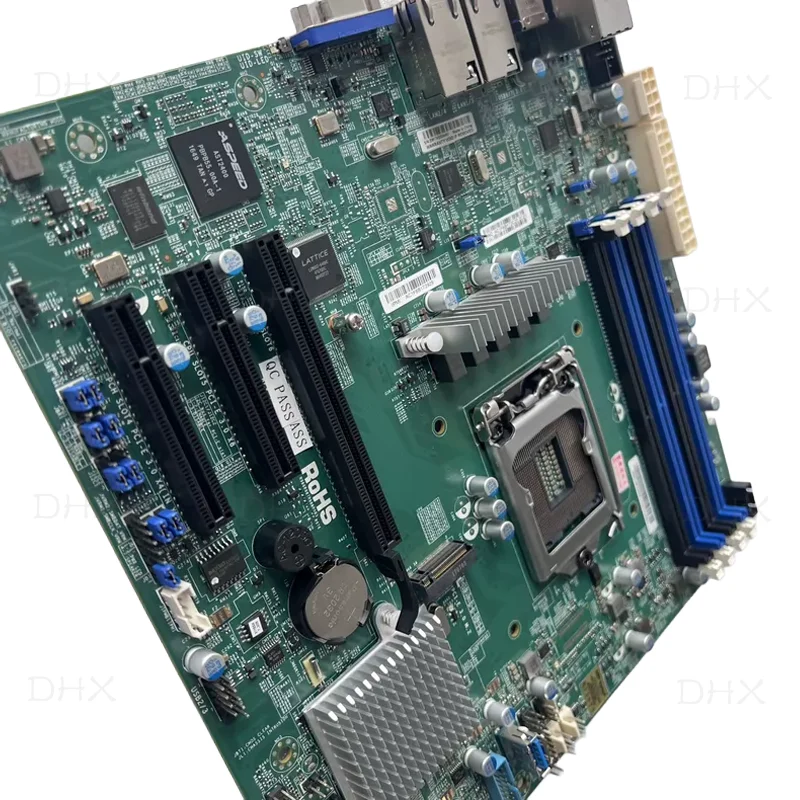 LGA 1151 DDR4 Micro ATX For Supermicro X11SSH-F Motherboard C236 Mainboard 64GB PCI-E3.0 100% Tested Fully Work be shipp quickly
