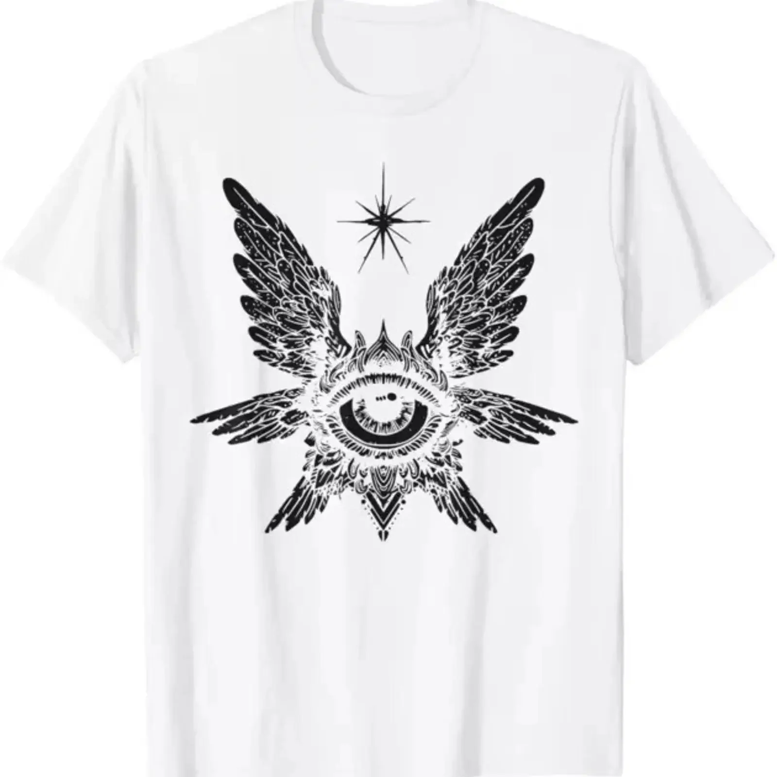 NWT Biblically Accurate Angel Seraphim Gothic Edgy S 3XL Made in Australia vintage Washed streetwear Unisex