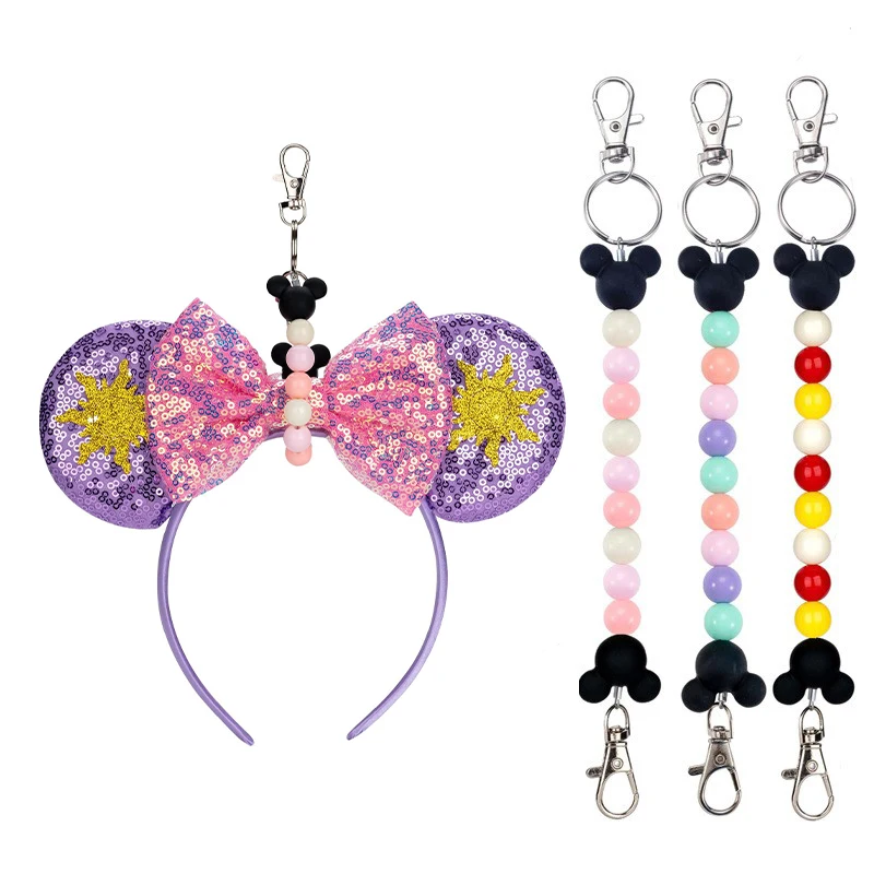 Cute Bead Cartoon Mickey Headband Pendant Mickey Mouse Penda