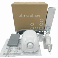 Taladro eléctrico para uñas de 65W, caja de Control de micromotor fuerte 210 DC 30V 35000RPM H200, fresadora con mango, máquina de manicura