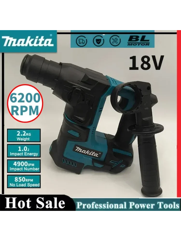 2026 Makita Bürstenloser Akku-Bohrhammer 18V Lithium-Batterie Kabellose Bohrmaschine Makita 18V Elektrowerkzeuge