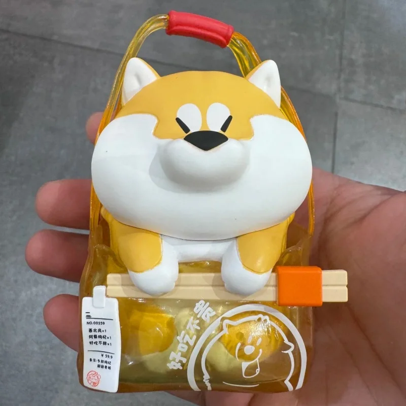 本物の柴犬ライフダイアリーシリーズブラインドボックスコレクションモデルかわいいアニメフィギュア人形ミステリーボックス装飾サプライズギフトおもちゃ