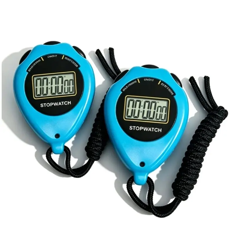 EYFL-Simple Stopwatch Sport Timer Display Digital Stopwatch Timer No Alarm Silent Digital Stop Watch For Sports Kids Coaches