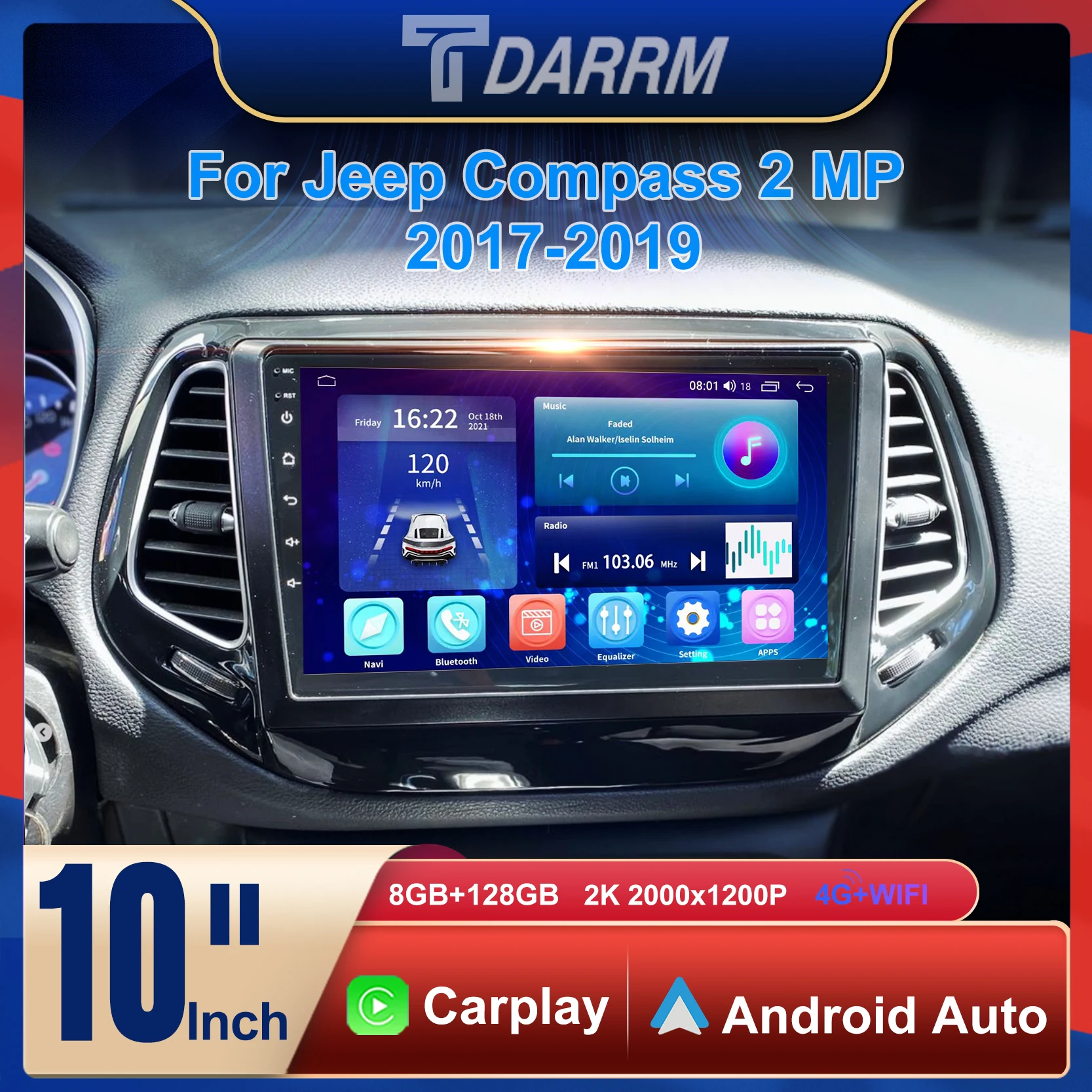 For Jeep Compass 2 …