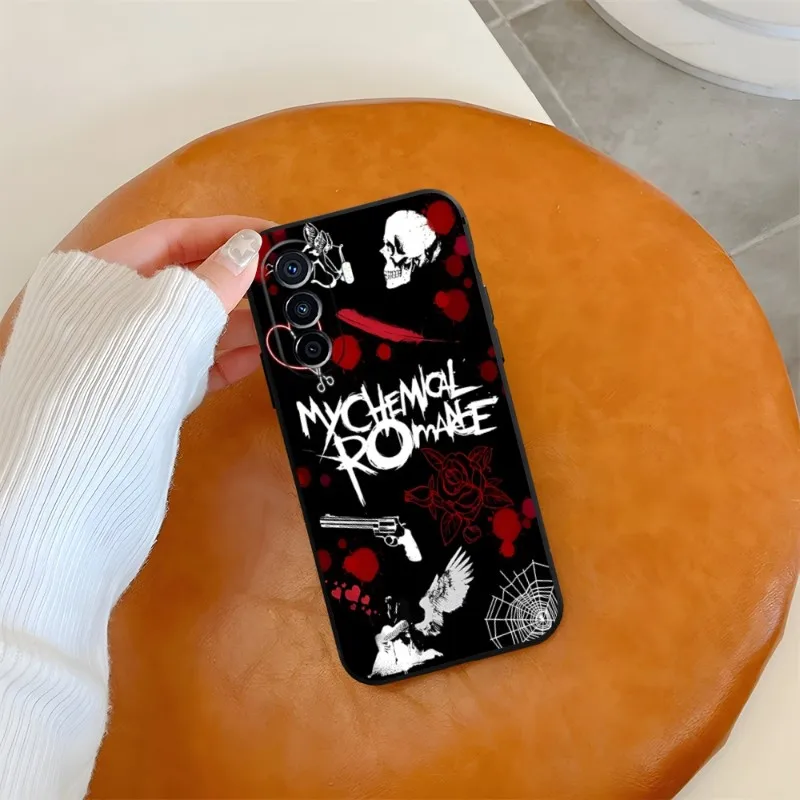 My Chemical Romance Bling Cute Phone Case Fundas For Huawei P40 P50 P30 P10 P20 Lite Mate 40 Pro Plus Psmart Z 6 7 5 Back Cover