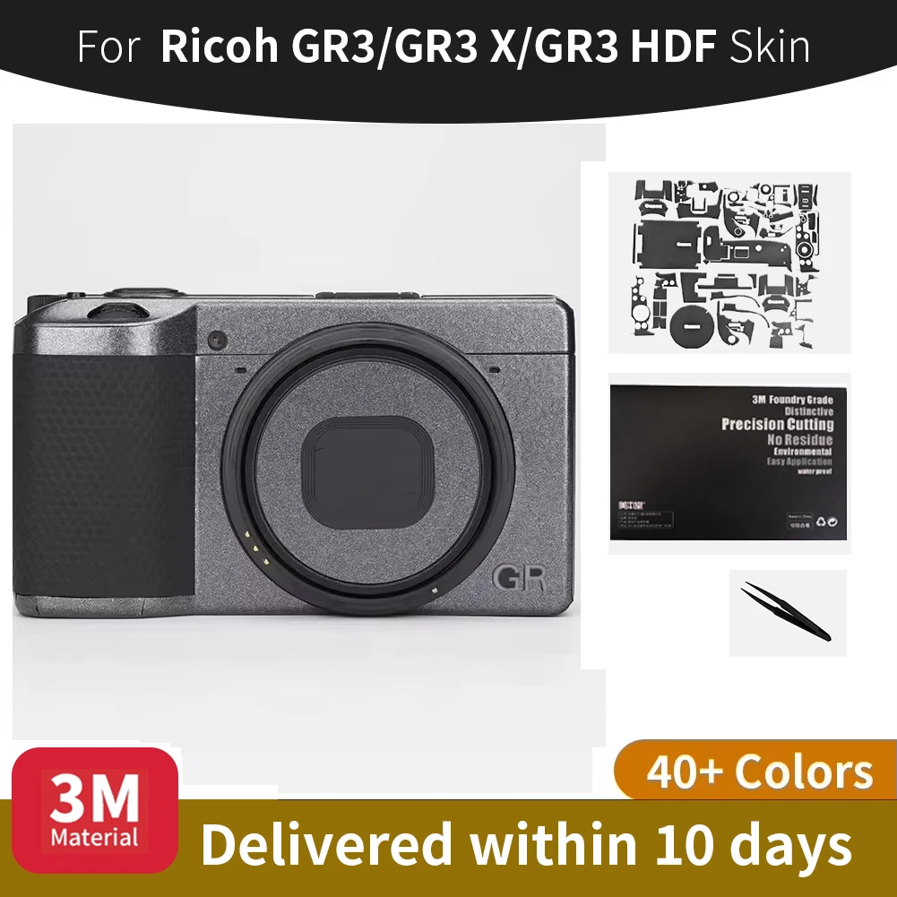 Per Ricoh GR3 Skin Ricoh GR3 GR3X Camera Skin Anti-scratch Camera Sticker pellicola protettiva più colori