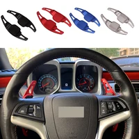 Para Chevrolet Camaro 2012 2013 2014 2015 aleación de aluminio palanca de cambios de rueda de coche extensión 2 uds accesorios de decoración de coche