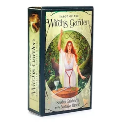 tarot of the witch's garden Fortune Telling Game Divination Board Games Taro Oracle Deck Playing Full English Mysterious Version