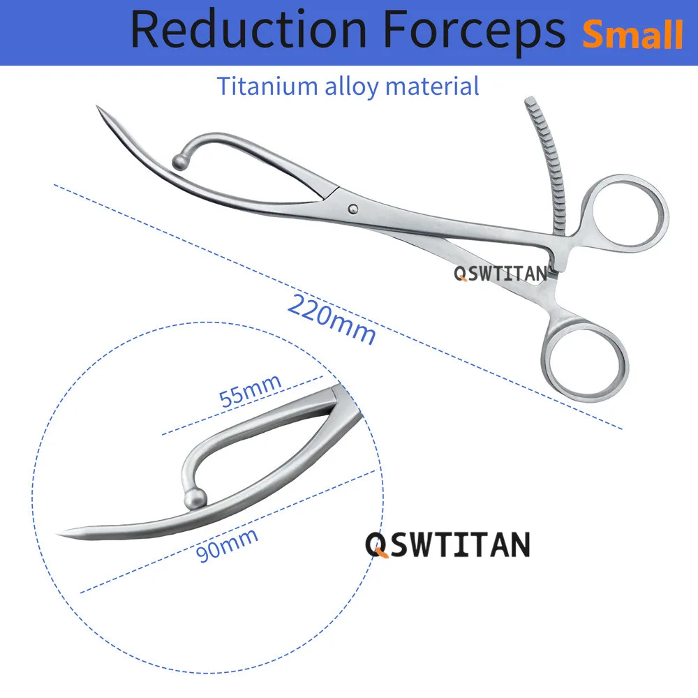 Pet Orthopedic Ankle Joint Reduction Forceps Surgical Large/ Small Foot Joint Trauma Surgery Forceps Orthopedic Instrument