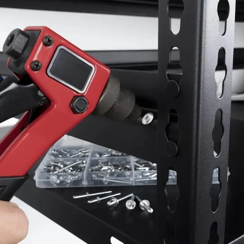 Value Pack 85/185pcs Pop Rivets Assortment Kit, 8 Sizes Aluminum Rivets (1/8" 5/32" 3/16"), Assorted Blind Rivets With Divider &