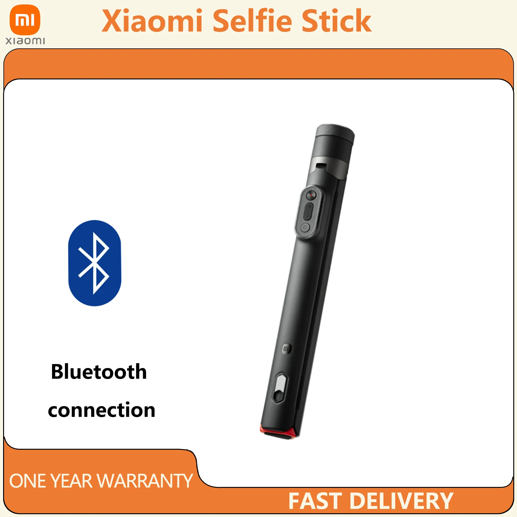 2025new Xiaomi Mi zoom ground selfie stick Bluetooth remote control portable multi-functional tripod