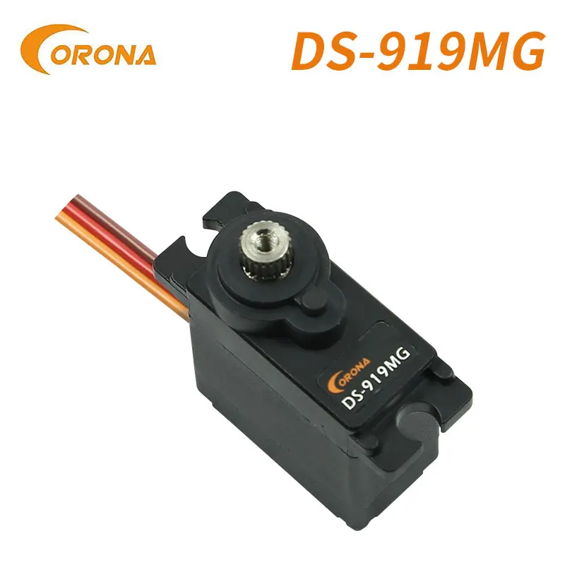 4 Stück CORONA DS919MG 9g Digital Servo mit Metallgetriebe 1,7kg/0,06s/12,5g Servo – Detail 2