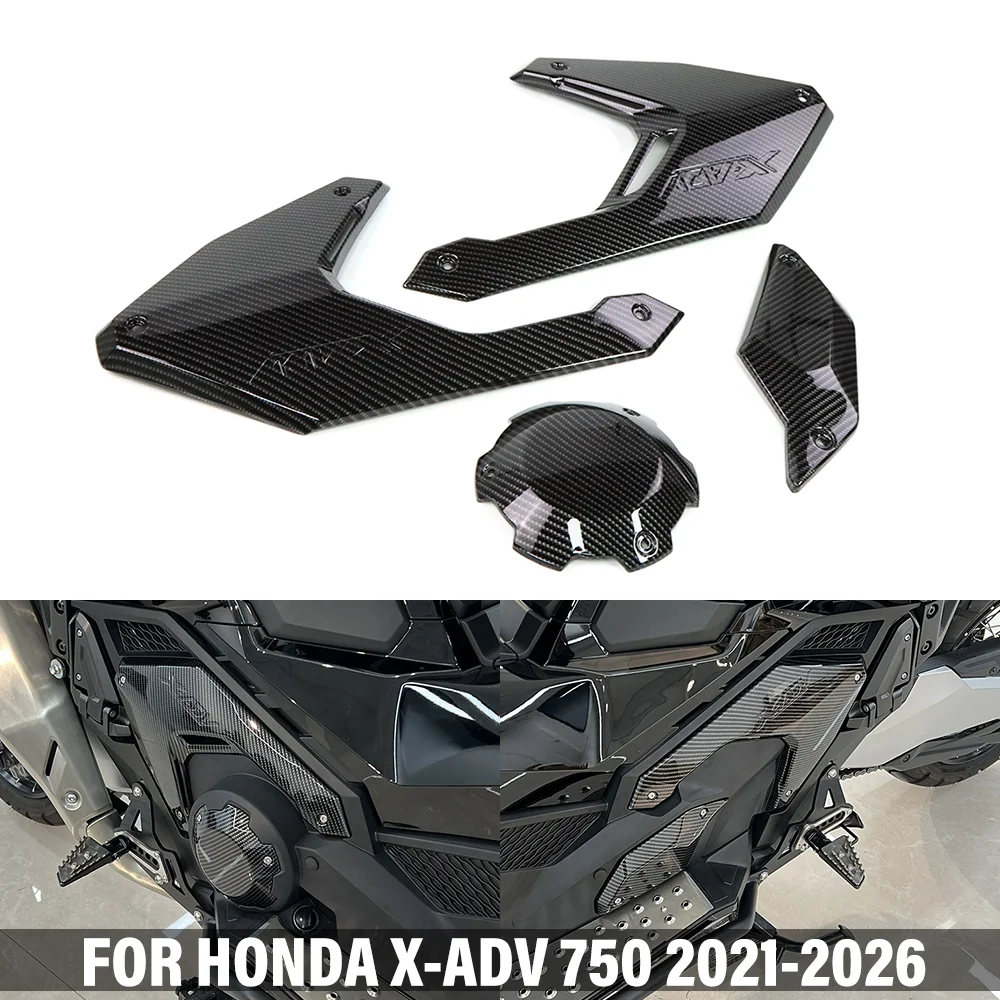 

Motorcycle Engine Side Panel FOR HONDA X-ADV 750 XADV750 2021 2022 2023 2024 2025 2026 Engine Body Trim Fairing Frame Cover Cowl