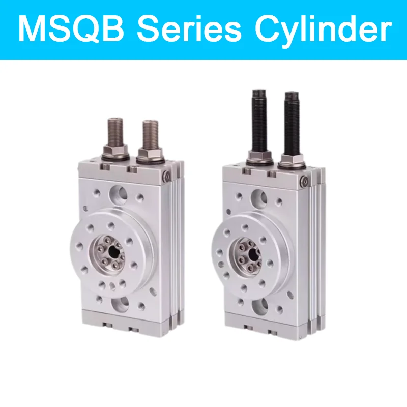 

Pneumatic Rotary Cylinder Smc Type MSQB Adjustable Cylinder Rotary 0-190° Degrees MSQB10A MSQB20A MSQB30A MSQB20R MSQB30R
