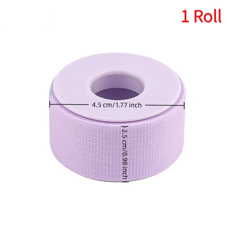 1 Roll Grafted Lash Under Eye Pad Patch Non-woven Breathable Silicone Gel Tape Eyelash Extension Supplier Makeup Tools.
