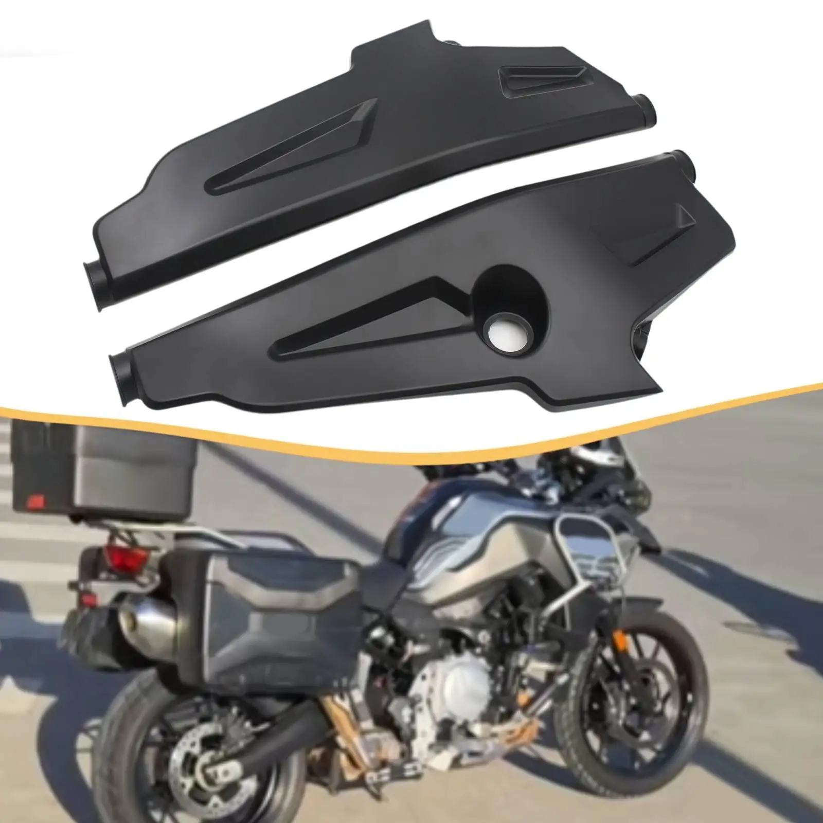 Motorcycle Side Deflectors Plastic Side Panels Frame Covers Impact Resistant for BMW F750GS 2018 2023 Maintenance Repair