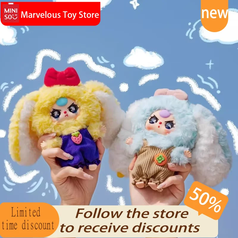 

Baby Three Three Year Old Macaron Little Rabbit Second Generation Blind Box V2 Cute Doll Handmade Pendant Keychain Toys And Gift