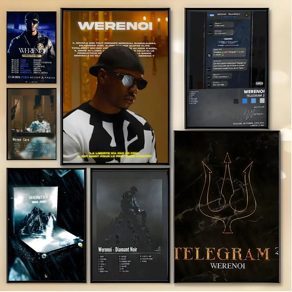 Singer Rap W-Werenoi Pyramide Poster Unique Home Decoration Ideas & Stylish Interior Art