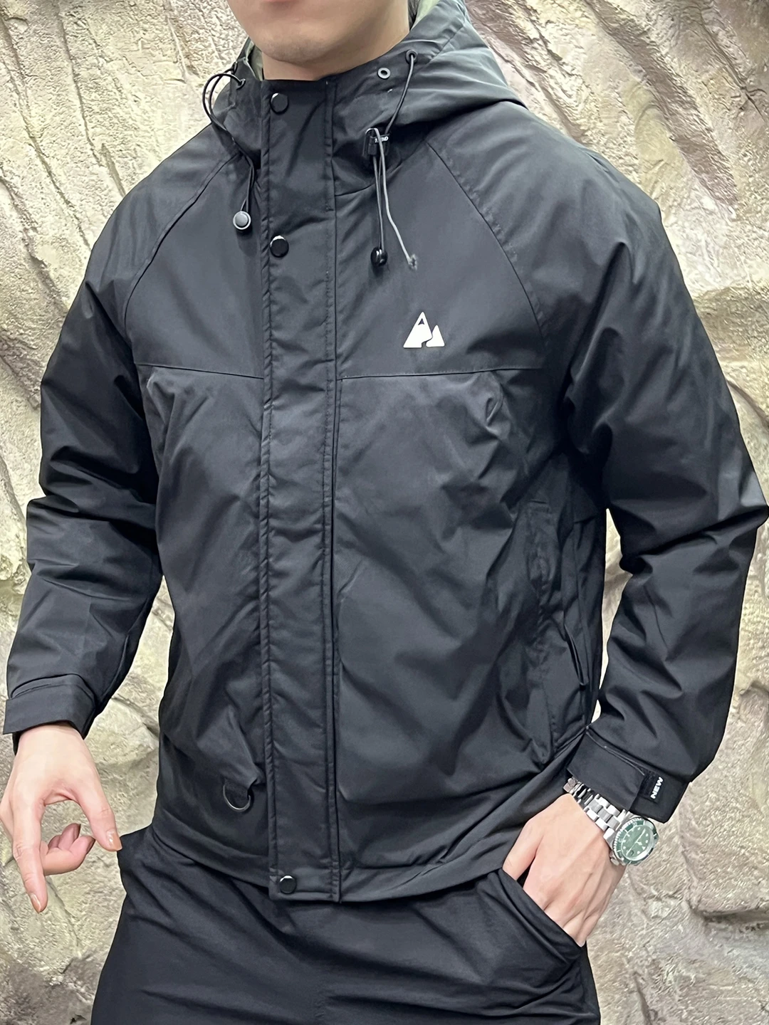 في الهواء الطلق الرجال والنساء مقنعين Jaet 3D ستيريو قطع نسيج القطن يندبروف للماء تنفس عارضة Faion