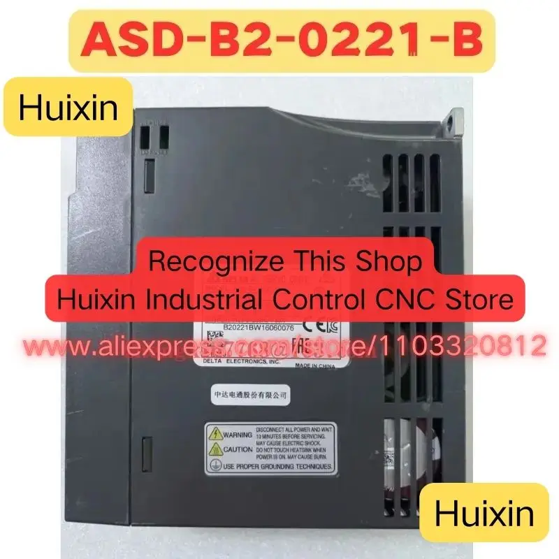 

Used Servo Drive ASD-B2-0221-B ASD B2 0221 B Normal Function Tested OK Expedited Delivery