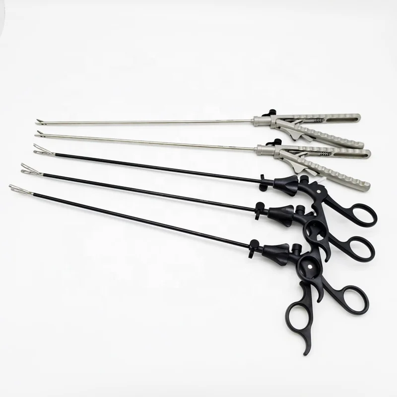 Manufacturer Supply Medical Laparoscopy Instrument Set Grasper Forceps & Endoscope Manual Reusable CE ISO Certified