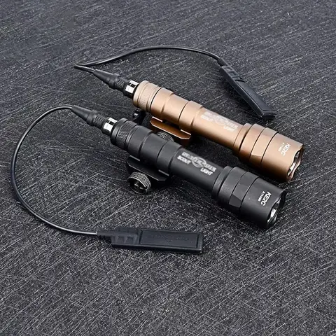 Tactical  Surefir M600 M600C M600U Airsoft Powerful SF Flashlight Torch Scout Rifle  LED Light Fit 20mm Picatinny Rail M300A PEQ