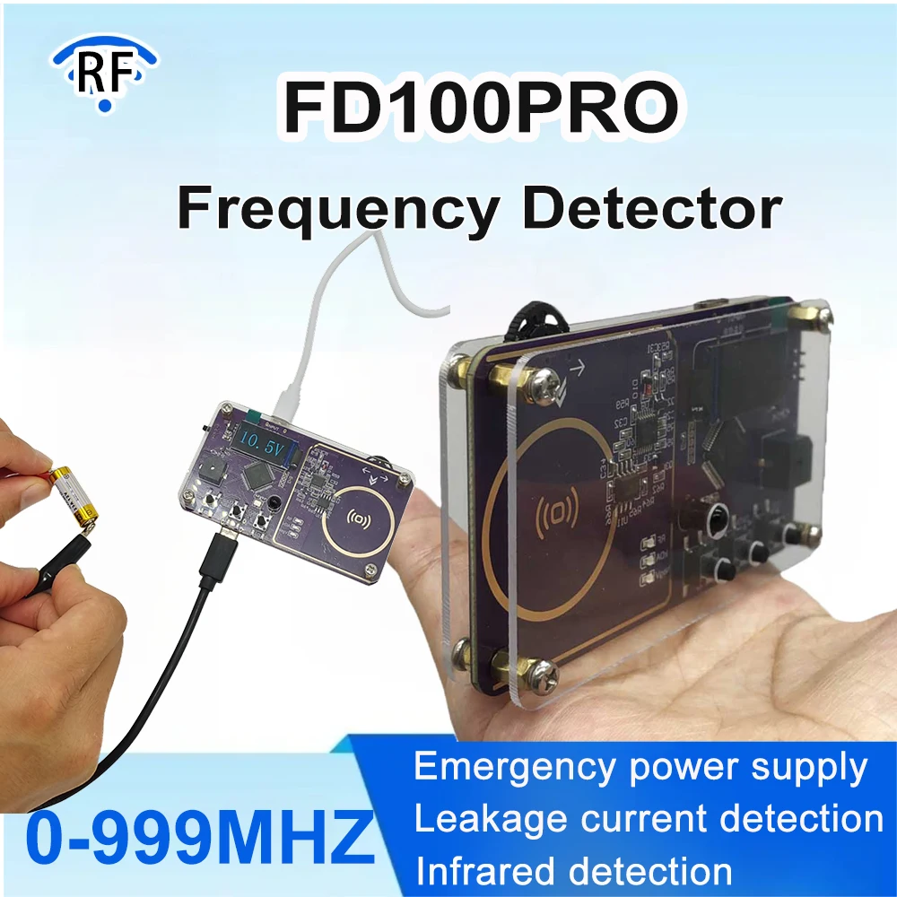 0-999MHz Frequency Detector, Data Comparison, Emergency Power Supply, Voltage Testing Meter, 2026 New Model