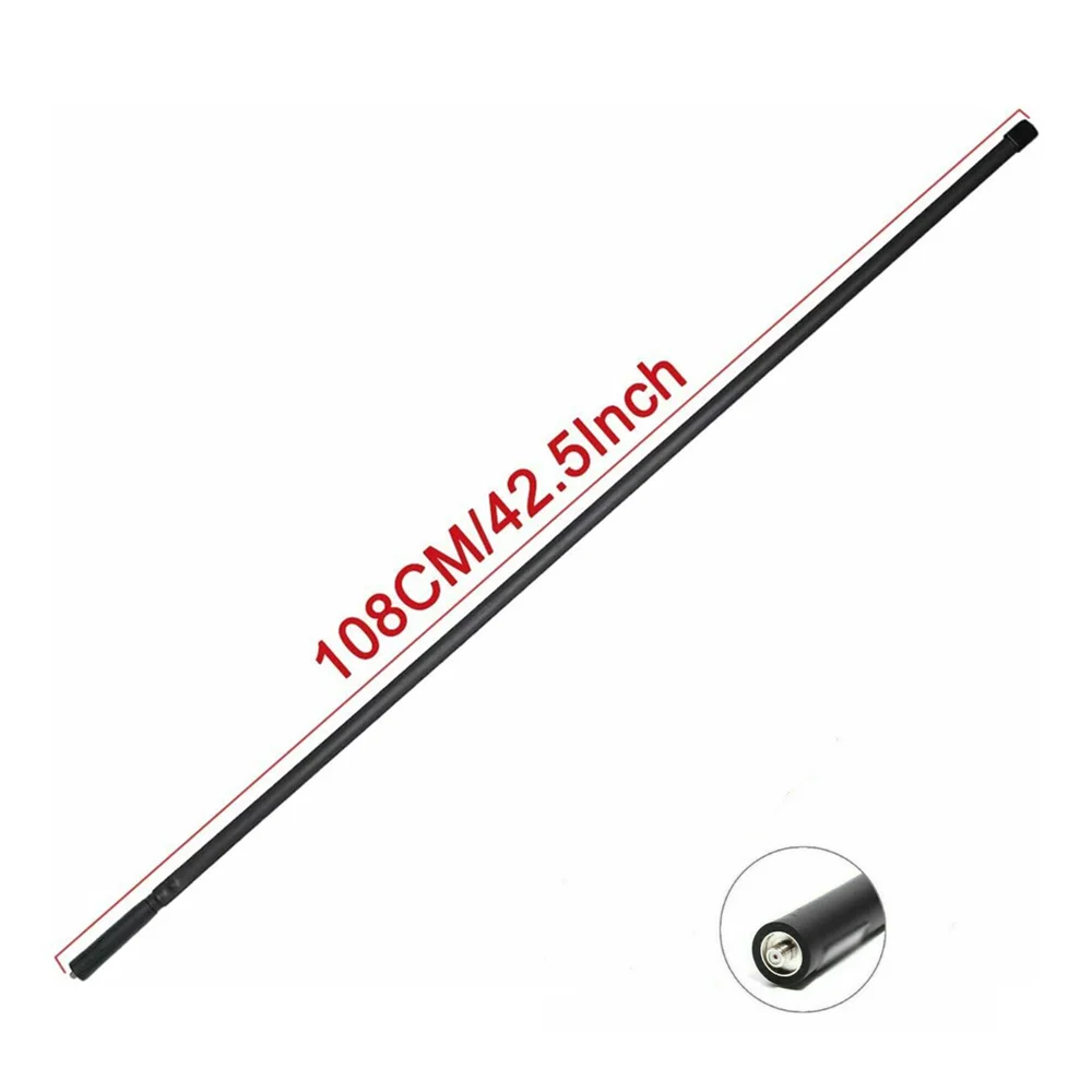 42.5Inch /108CM SMA-Female Tactical Antenna Dual Band VHF/UHF Fit For Baofeng UV-5R UV-82 Two Way Radios