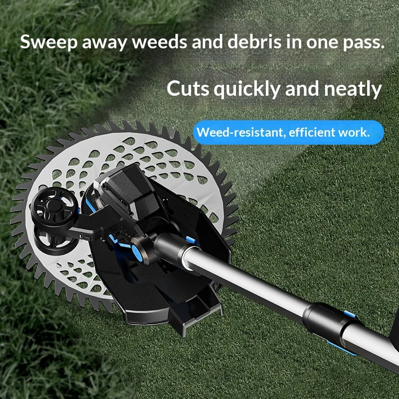 Electric Lawn Mower Gardening Handheld Harvester Weeder Grass Cutting Machines Debroussailleuse À Batterie Tagliaerba Batteria