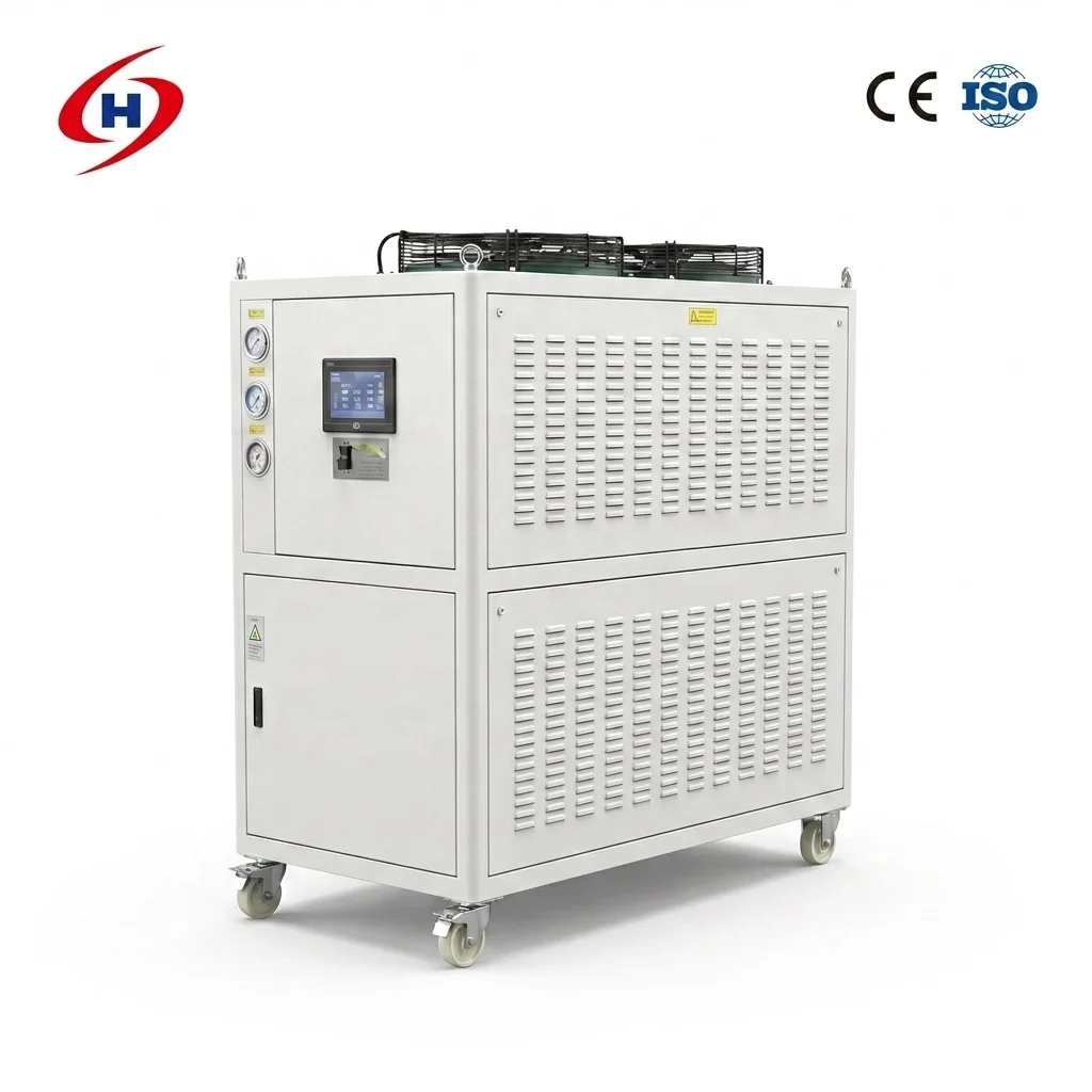 Honeywell R22/R32/R407C/R134A/R404A/R410A System 3 Ton Air-Cooled Industrial Water Chiller