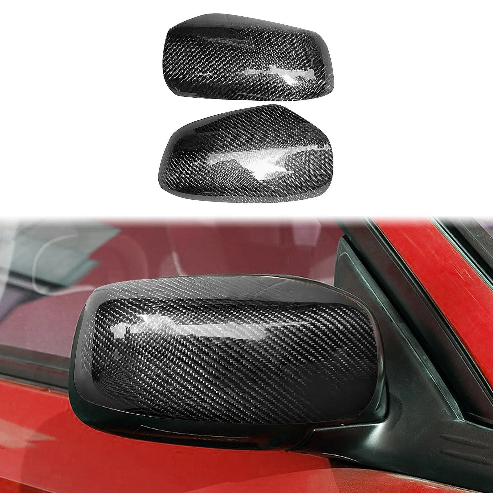 

2 Pieces Vehicle Mirror Covers 91054FE010nn for Subaru Impreza Replace