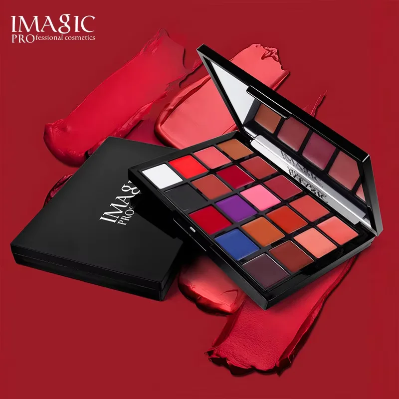 IMAGIC Professional Makeup LIPSTICK PALETTE  With Long-Lasting And Fashionable Color Richness Meeting Various Needs